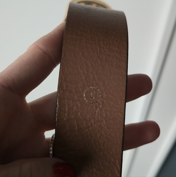 J. Crew Women's Oval buckle belt in Italian leather - Picture 6 of 7
